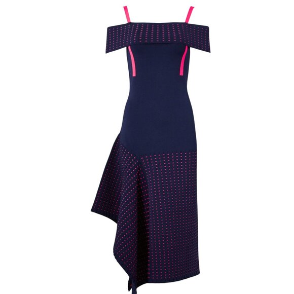 JASON WU COLLECTION RUNWAY MIDI DRESS SIZE XS/S 2 US NEW - Picture 9 of 12